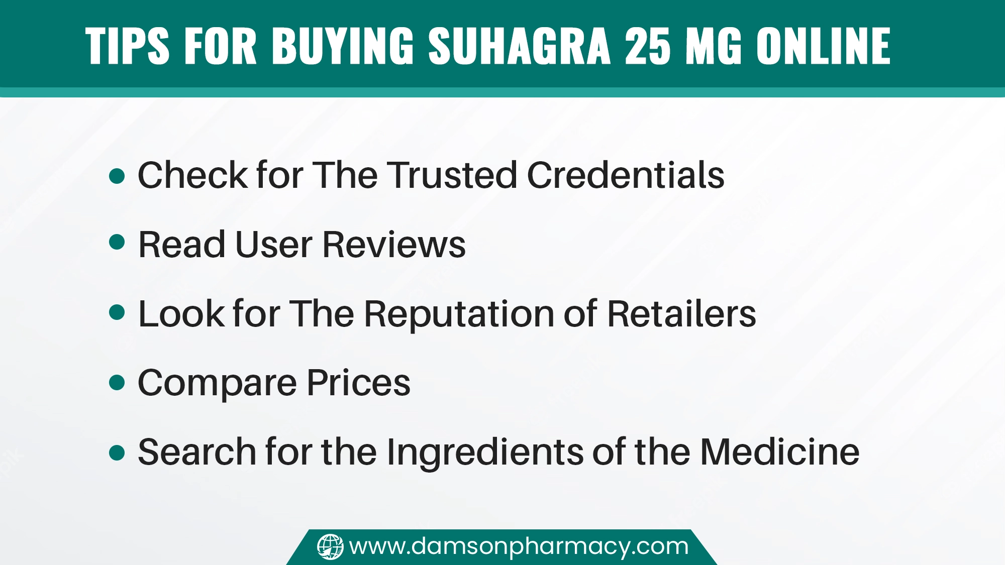 Tips for Buying SUHAGRA 25 MG Online USA Tips for Buying SUHAGRA 25 MG Online USA