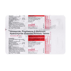 Accuglim MP 1mg Tablets