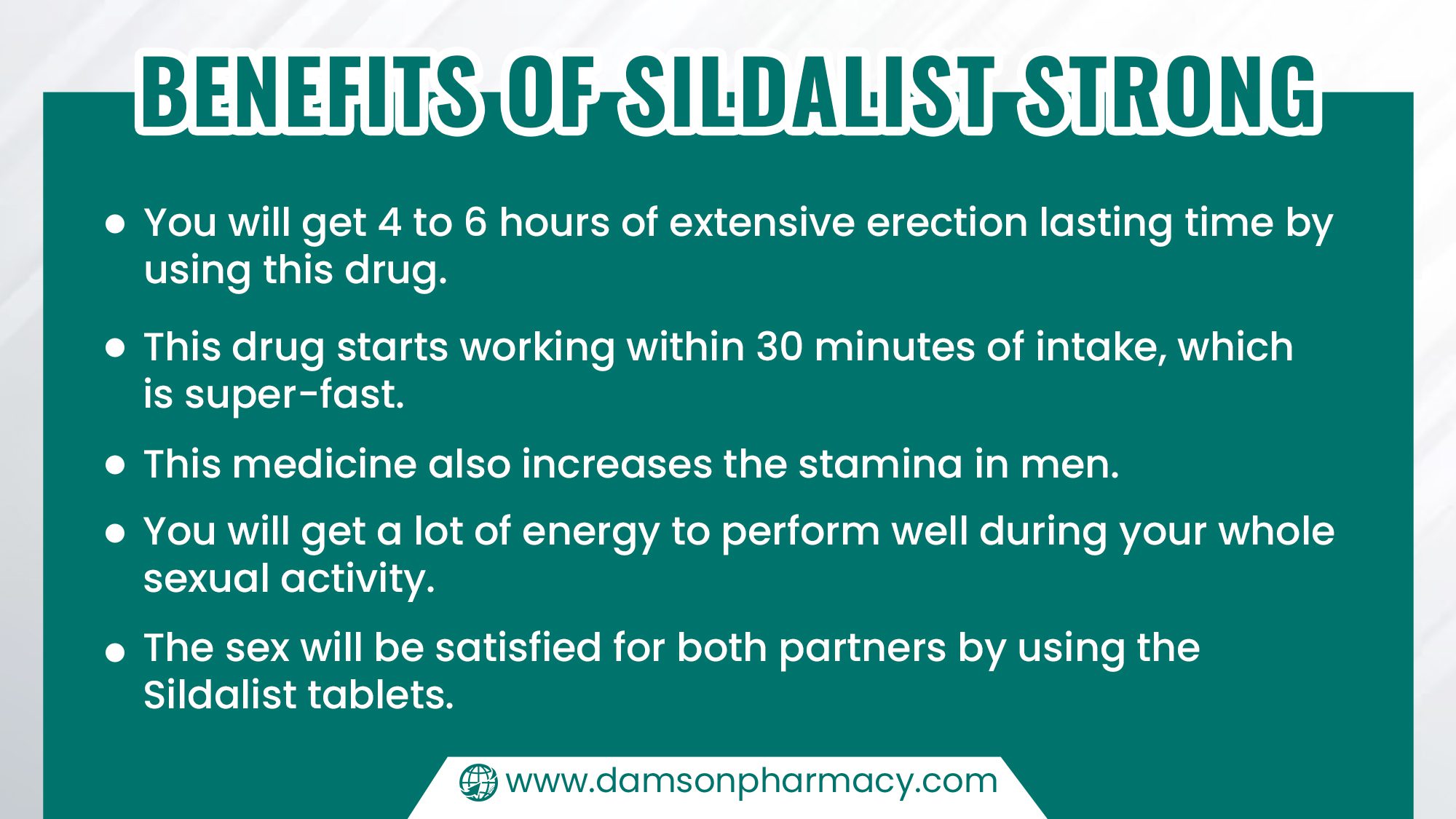 Benefits of Sildalist Strong Benefits of Sildalist Strong