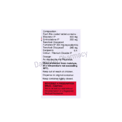 Vonavir Efavirenz, Emtricitabine & Tenofovir Tablet 2