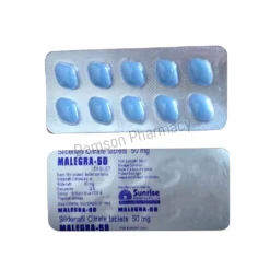 Malegra 50mg Sildenafil Tablet