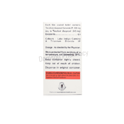 Tenof 300mg Tenofovir Disoproxil Fumarate Tablet 2