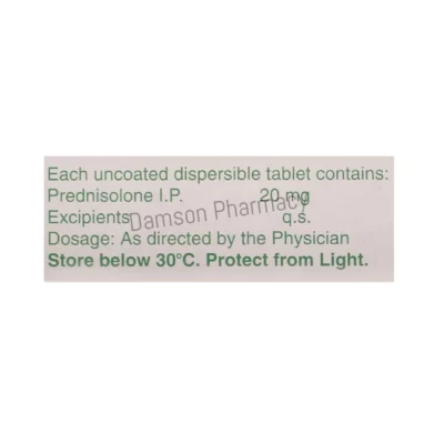 Wysolone 20mg Prednisolone Tablets 2