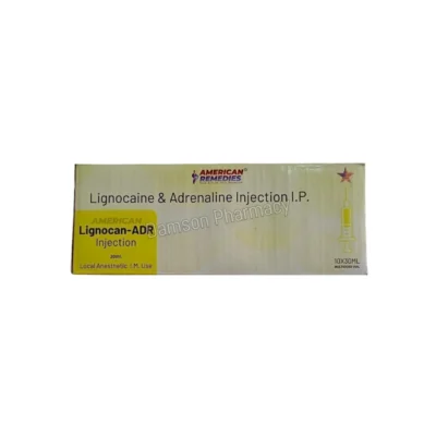 Lignocan ADR Lidocaine and Adrenaline Injection