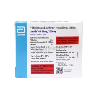 Abvida M 50/1000mg Tablet 2