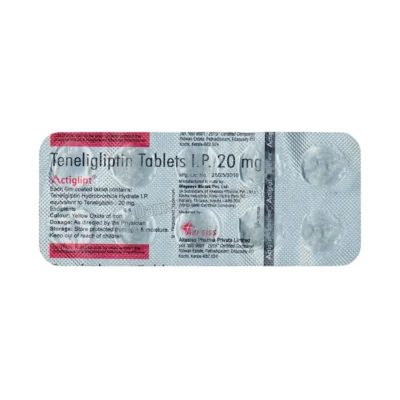 Actiglipt 20mg Tablet 1