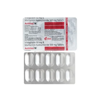 Actvilda M 50mg/500mg Tablet 2