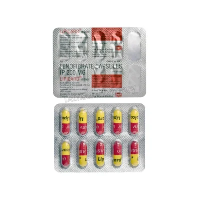 Lipicard 200mg Capsules 2