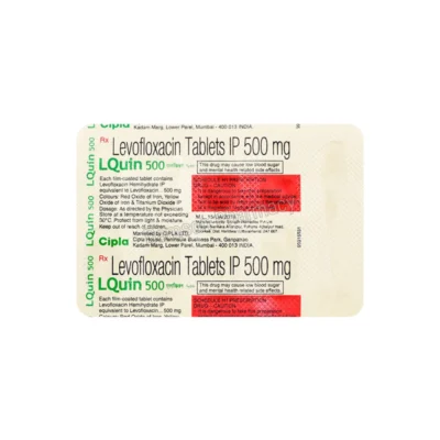 Lquin 500mg Tablets 3