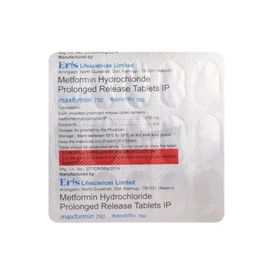 Maxformin 750mg Tablet 1