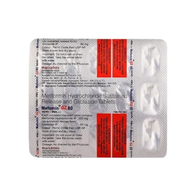 Mefomin GZ 80mg Tablet 1