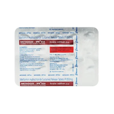 Metadoze IPR 850mg Tablet 3