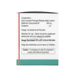 Metafort 500mg Tablet 2