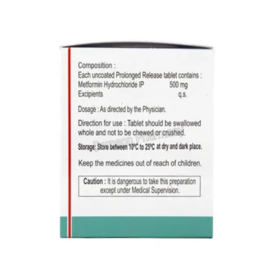 Metafort 500mg Tablet 2