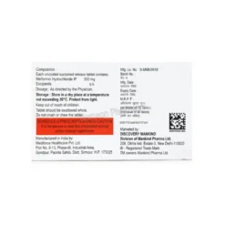 Metatime-500mg XR Tablet 1