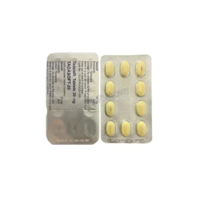 Tadasoft 20mg Tadalafil Tablets 1