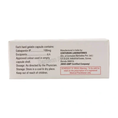 Gabatop 100mg Capsules 2