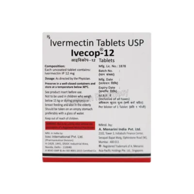 Ivecop 12mg Tablet 3