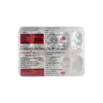 Lipicard 160mg Tablet 1