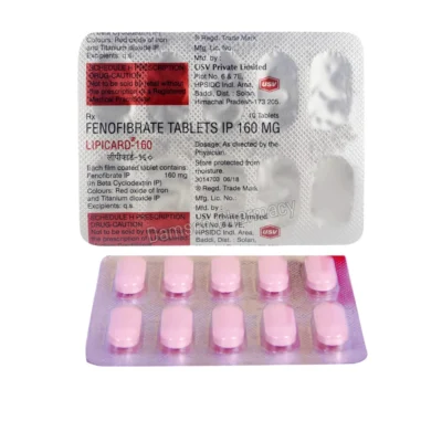 Lipicard 160mg Tablet