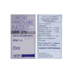 Lox 2 Lignocaine Injection 30ml 1