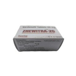 Zhewitra 20mg Tablet 1