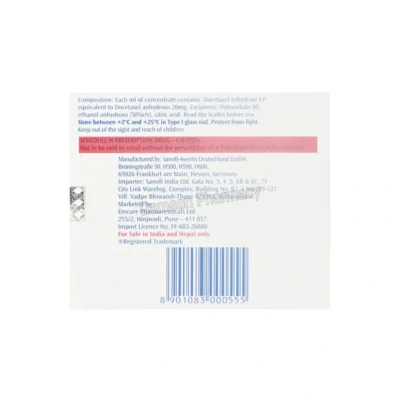 Taxotere 80mg Injection 1