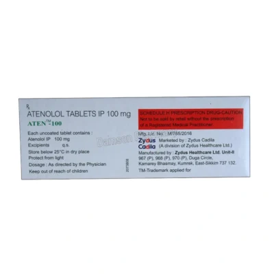 Aten 100mg Tablets 1