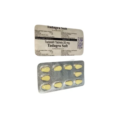 Tadagra Soft Chewable 20mg Tablets