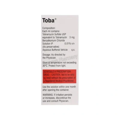 Toba Eye Drops 5ml 3