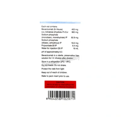 Bevacirel 400mg Injection 2