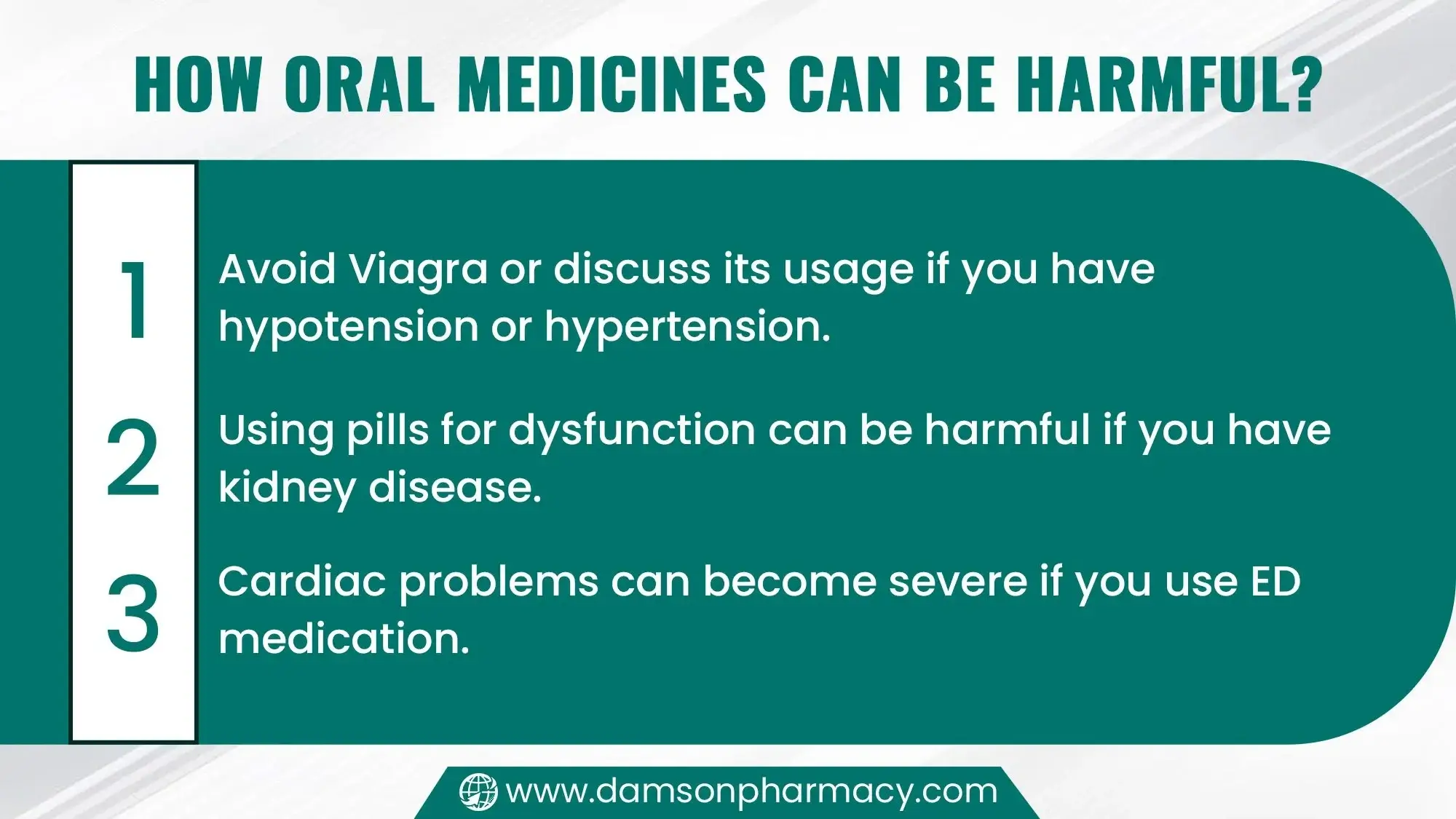 How Oral Medicines Can Be Harmful