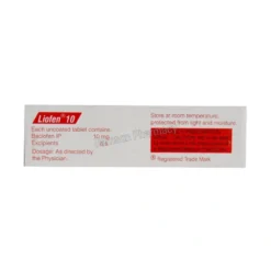 Liofen 10mg Baclofen Tablets 1