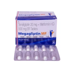 Megagliptin MF 20/500mg Tablet 1