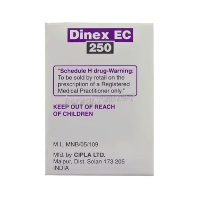 Dinex EC 250mg Capsule 2