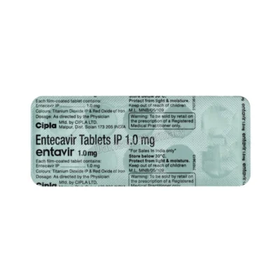 Entavir 1mg Tablet 1